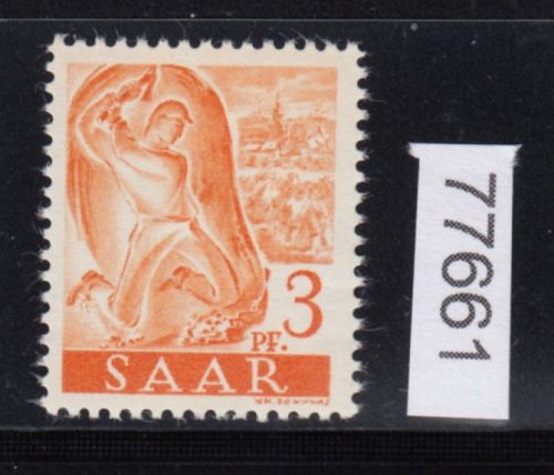 Saarland 1947 Mi. Nr. 227 II Fa **