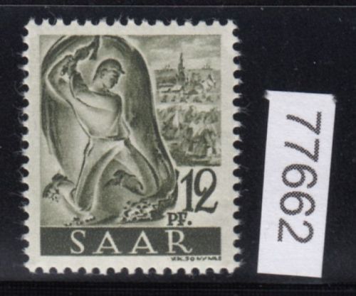 Saarland 1947 Mi. Nr. 229 II Fa **  geprüft