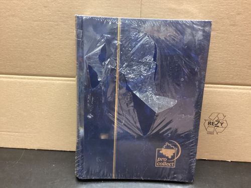 Briefmarkenalbum Einsteckalben  pro collect  NEU  60 Seiten  schwarz