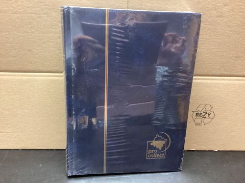 Briefmarkenalbum Einsteckalben  pro collect  NEU  60 Seiten  schwarz