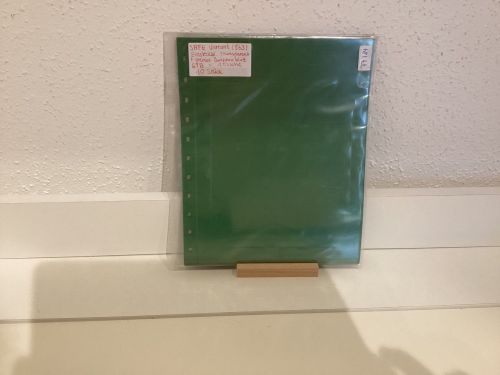 SAFE Variant Nr. 863 Einsteckblätter  10 Stück 11 Ringe transparent  gebraucht