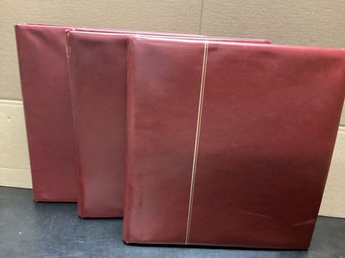 SAFE Ringbinder (14 Ringe)  3 Stück gebraucht leer rot  LESEN