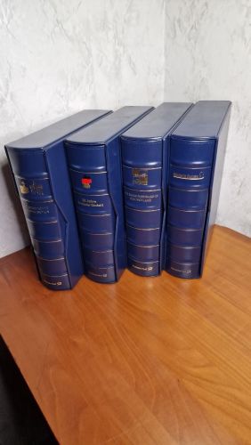 Leuchtturm  BREIT 13 Ringe  Ringbinder  DEUTSCHE POST - 1 Stück Album  +Schuber  leer