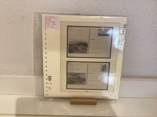 Lindner Bund Vordrucke Postkarten 1991-1994  neuwertig