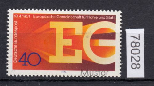 Bund 1976, Mich.-Nr.: 880 **  mit Aufdruck  Muster