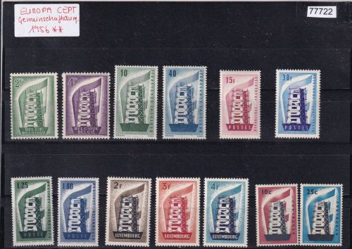 CEPT 1956, Mich.-Nr.: ** komplett