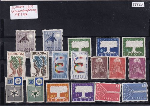 CEPT 1957, Mich.-Nr.: ** komplett