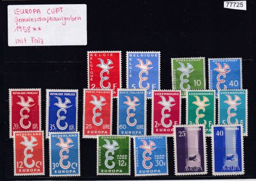 CEPT 1958, Mich.-Nr.: ** komplett