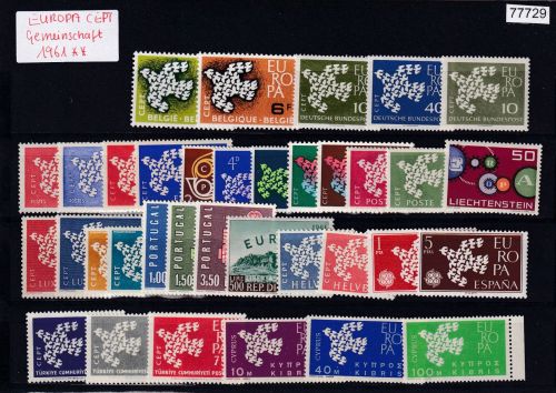 CEPT 1961, Mich.-Nr.: ** komplett