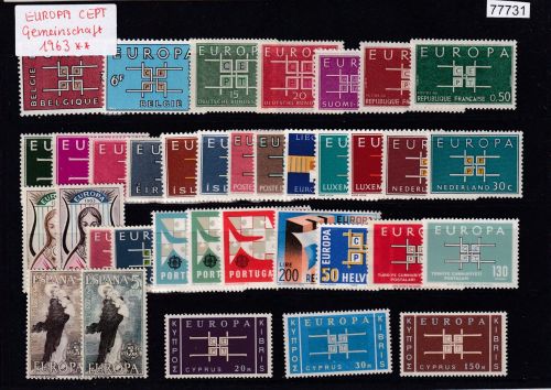 CEPT 1963, Mich.-Nr.: ** komplett