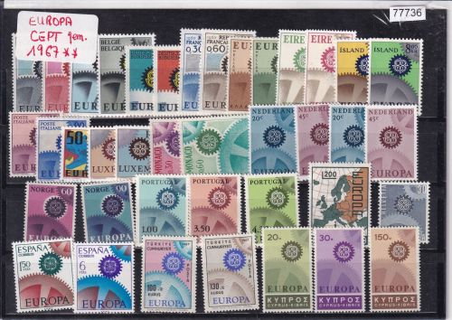 CEPT 1967, Mich.-Nr.: ** komplett