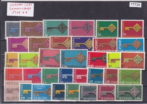 CEPT 1968, Mich.-Nr.: **  Komplett