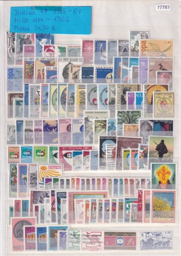 Italien 1965-69, Mich.-Nr.: 1174-1302 **