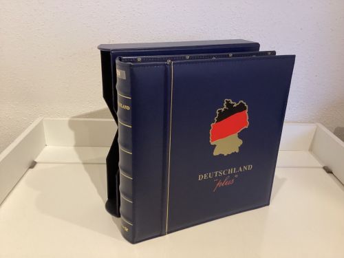 DEUTSCHLAND-PLUS-ALBUM+ Schuber Vordrucke 2017-19 komplett gebraucht