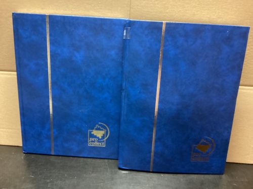 Briefmarkenalbum Einsteckalbum 2 Stück a 32 weiß gebraucht LESEN