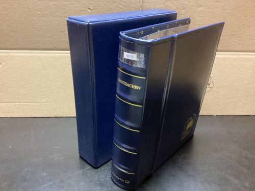 Deutsche Post pro collect Ganzsachen Album + Schuber mit 20 Seiten gebraucht