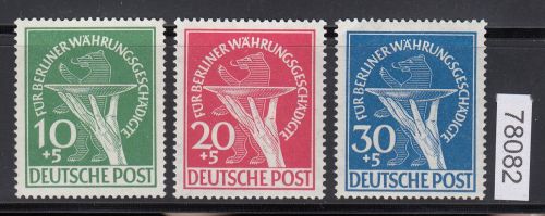 Berlin 1949, Mich.-Nr.: 68-70 **