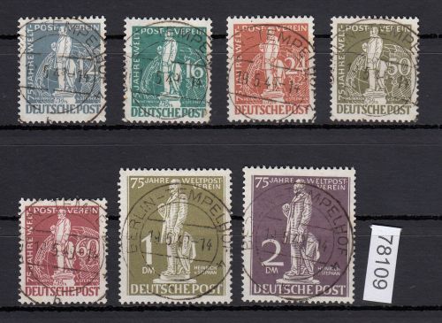 Berlin 1949, Mich.-Nr.: 35-41 Vollstpl.  Berlin  Tempelhof