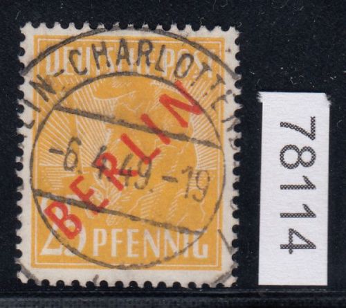 Berlin 1949, Mich.-Nr.: 27 LUXUS Voll-Stempel   Berlin   Charlottenburg