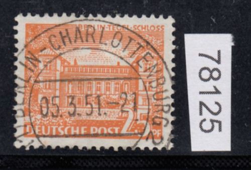 Berlin 1949, Mich.-Nr.: 50 LUXUS Voll-Stempel  Zentrisch  Berlin Charlottenburg