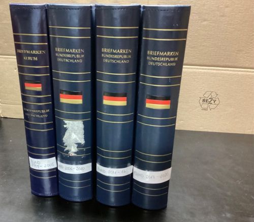 BUND Alben 4 Stück Vordrucke 1998-2020 gebraucht