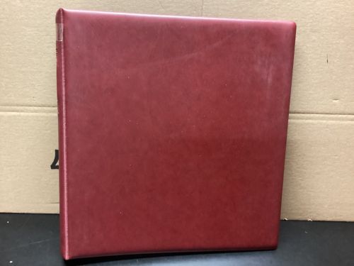 Lindner Ringbinder (18 Ringe) 1 mal gebraucht leer rot
