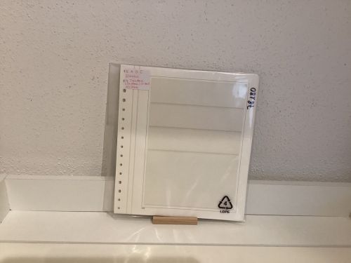 KABE  Blancoblätter  Leinengelenk 10 Stück 4 Taschen gebraucht