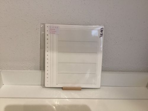 KABE  Blancoblätter  Leinengelenk 10 Stück 5 Taschen gebraucht