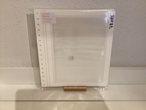 KABE  Blancoblätter  Leinengelenk 15 Stück 7 Taschen gebraucht