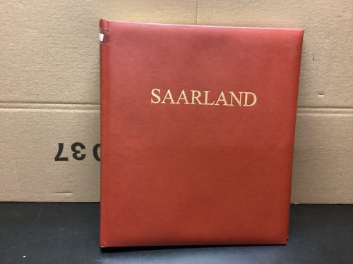 Imperial  Saarland  1947-59  Falzlos Vordruckalben mit Taschen Komplett