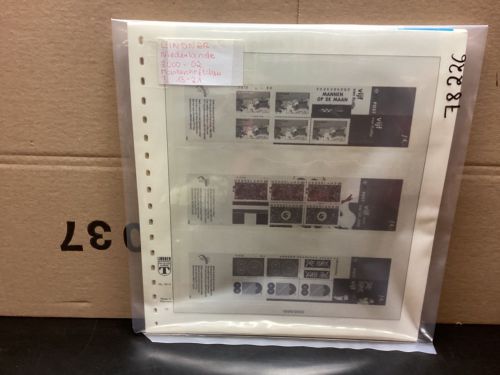 Lindner Niederlande 2000-02  Vordrucke Markenheftchen neuwertig