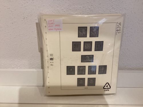 SAFE Bund 1949- 1980 Vordrucke  gebraucht  Altes System!!