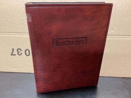 Briefmarkenalbum Einsteckalben DIN A4 32 Seiten schwarz