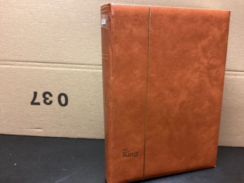 Briefmarkenalbum Einsteckalben DIN 4 48 Seiten weiß gebraucht Lesen