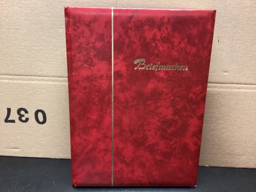 Briefmarkenalbum Einsteckalben DIN4 30 Seiten weiß gebraucht