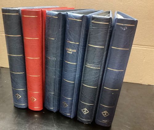 Leuchtturm  6 Stück Klemmbinder Drehstabbinder Ringbinder mit Fehlern