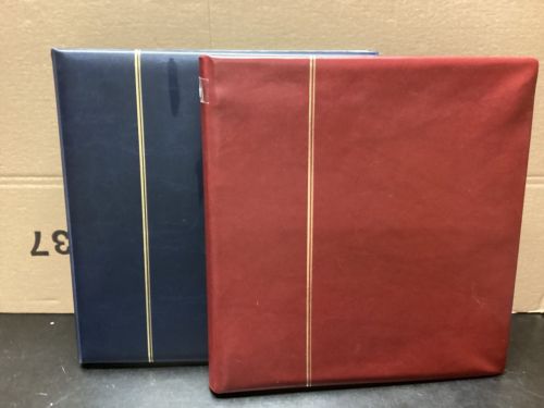 SAFE Ringbinder (14 Ringe) 2  Stück gebraucht leer blau + rot