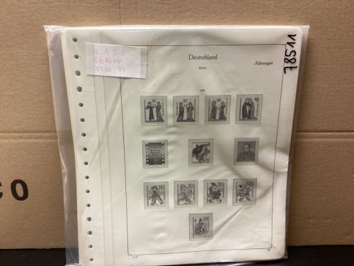 KABE  Berlin 1970-79 Vordrucke  gebraucht