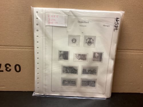 KABE  Bund 2000-04 Vordrucke mit Klemmtaschen gebraucht