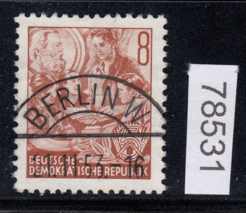 DDR 1953, Mich.-Nr.: 365 LUXUS Voll-Stempel   Berlin  W8