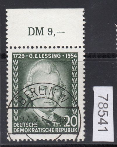 DDR 1954, Mich.-Nr.: 423 LUXUS Voll-Stempel  +  gummi    Berlin  W8