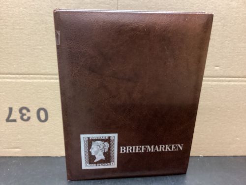 Briefmarkenalbum Einsteckalben DINA4 30 Seiten schwarz