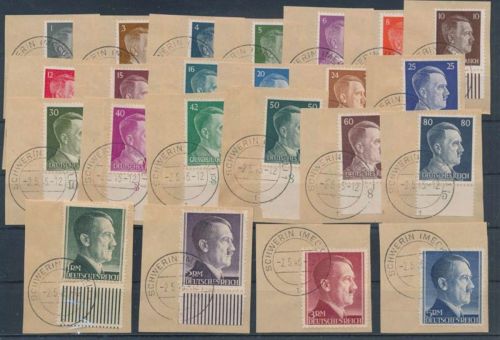 DR 1941, Mich.-Nr.: 781-802  Luxus Einheitlich gestempelt