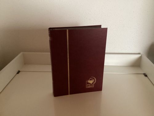 Briefmarkenalbum Einsteckalben DIN A 4 48 Seiten schwarz