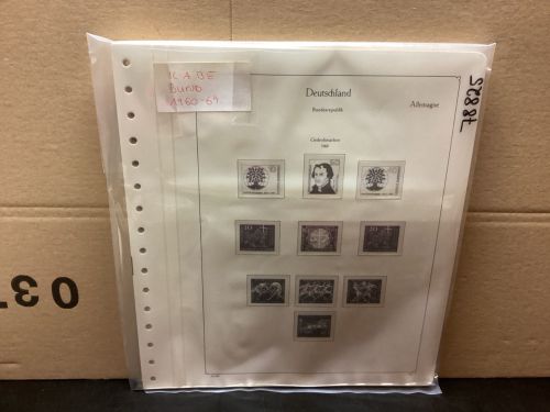 KABE  Bund 1960-69 Vordrucke  gebraucht
