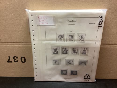 KABE  Bund 1970-79 Vordrucke  gebraucht