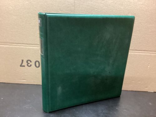 Lindner Ringbinder (18 Ringe) 1 mal gebraucht leer grün