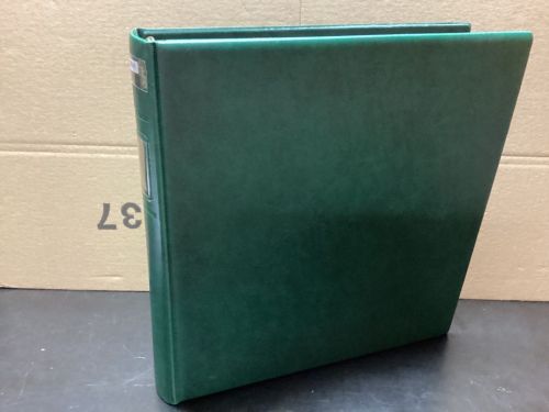 Lindner Ringbinder (18 Ringe) 1 mal gebraucht leer grün