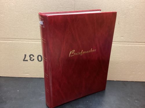 Briefmarkenalbum Einsteckalben  DIN 4 gebraucht 60 Seiten-weiß