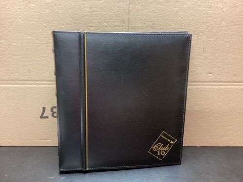 Deutsche Post  Zehnerbogenalbum  Ringbinder ( 4 Ringe )  + 40 Hüllen  gebraucht